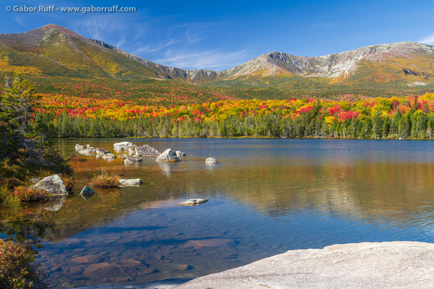 Baxter State Park in October: A Symphony of Colors and Crisp Air