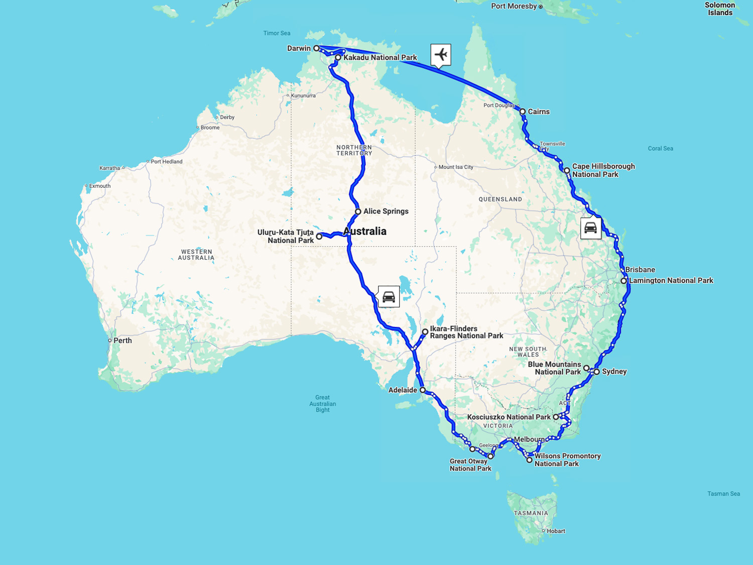 Australia Road Trip